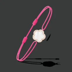 Cesare Pompanon Bracelet Fiore Di Mamma Rose Fluo